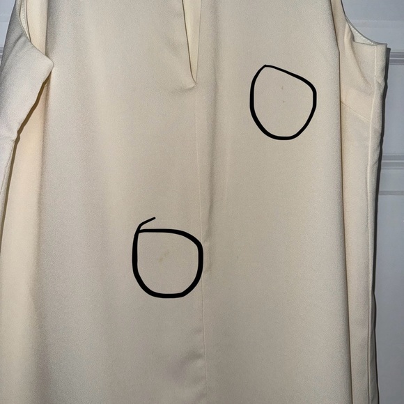 Lulu’s Near or Bar Cream Shift dress - Picture 6 of 6